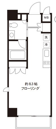 イースト秋葉原の物件間取画像